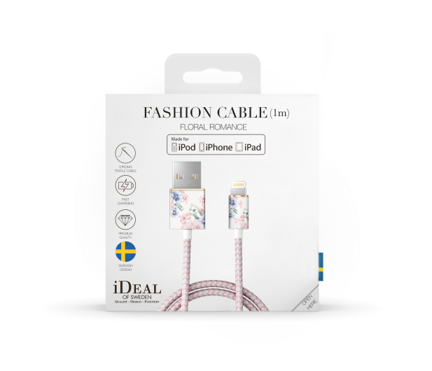 IDEAL USB-Lightning Fashion 1 m (Floral Romance) - 1385194 - zdjęcie 2